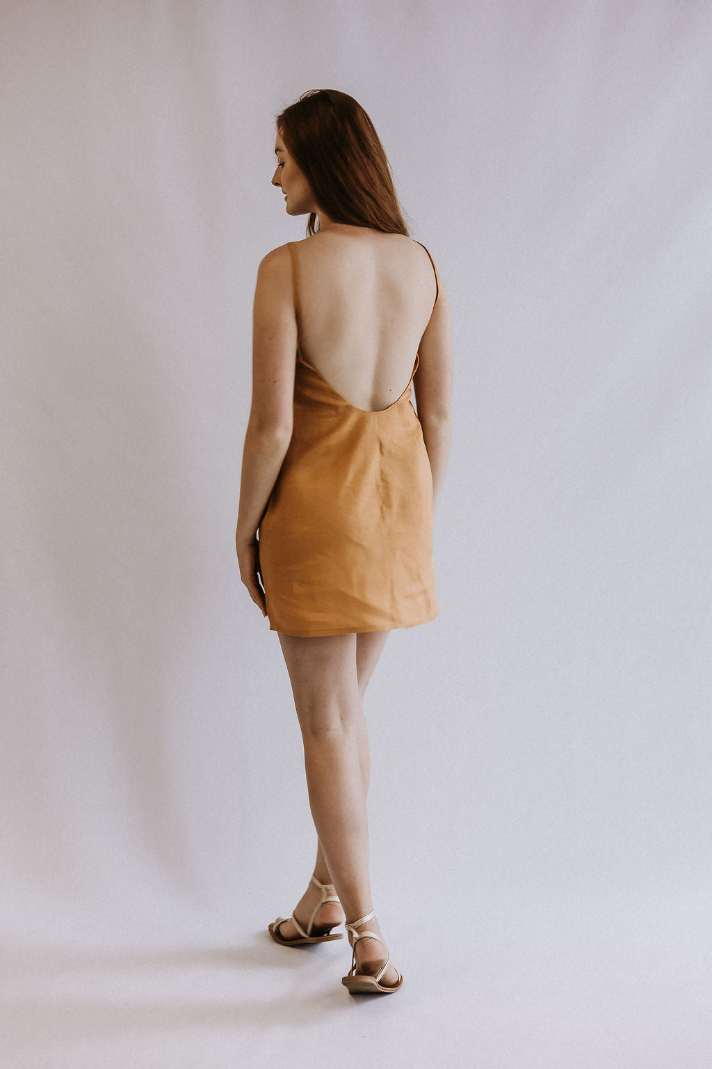 Low Back Mini Dress